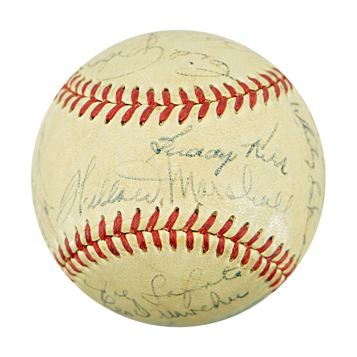 1949 San Francisco Giants Autographed ONL Baseball JSA LOA
