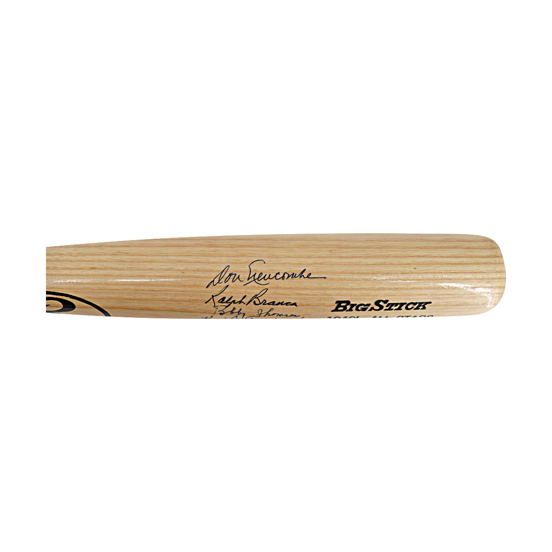 Feller Kiner Newcomb Auto Signed 1940's All Stars 13 Autos Rawlings Bat JSA LOA