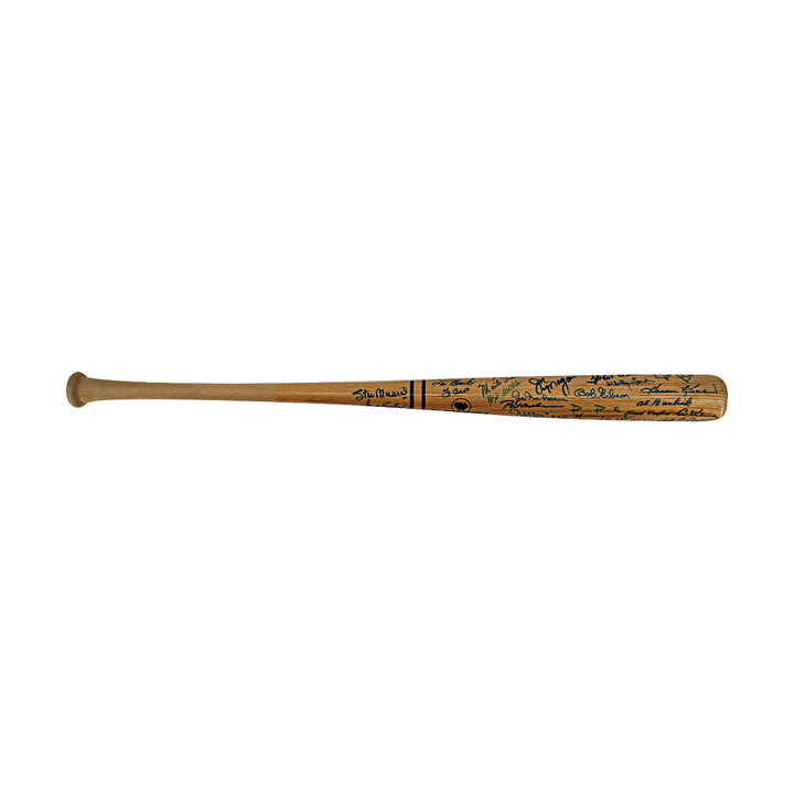 Koufax Aaron Berra Autographed Multi Signed HOFers Worth Bat 43 Autos JSA LOA
