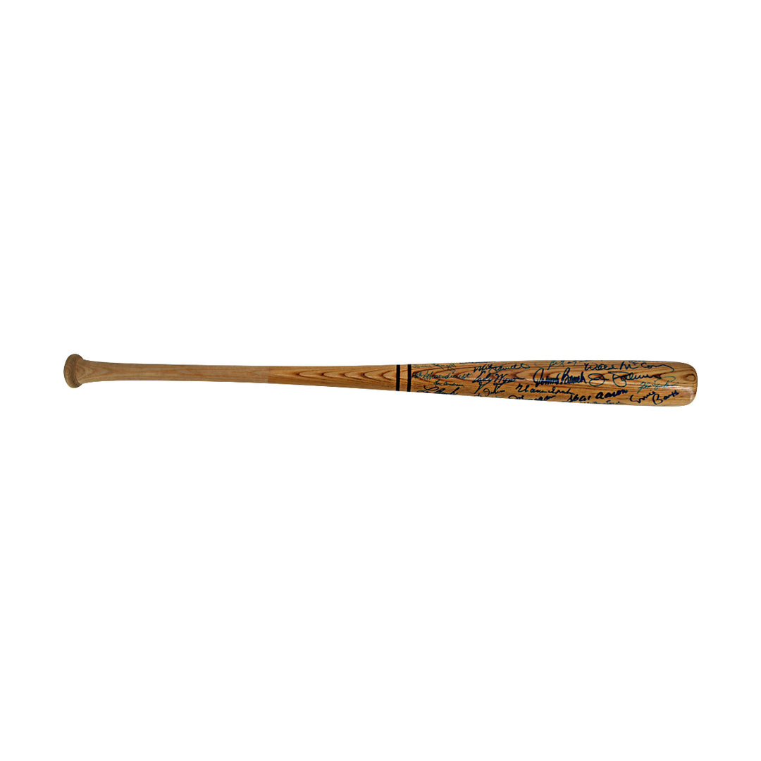 Koufax Aaron Berra Autographed Multi Signed HOFers Worth Bat 43 Autos JSA LOA