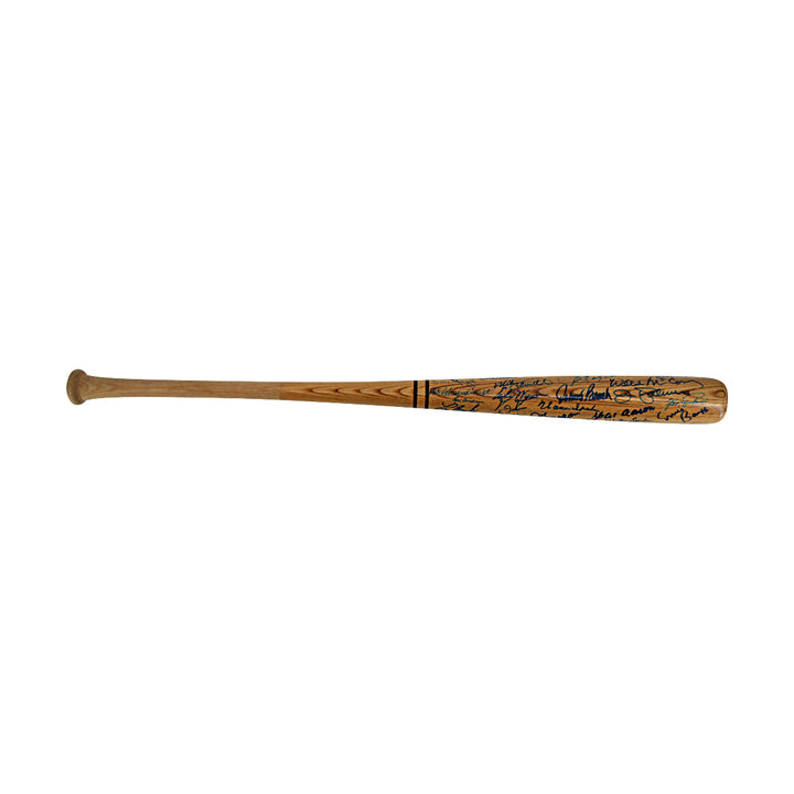 Koufax Aaron Berra Autographed Multi Signed HOFers Worth Bat 43 Autos JSA LOA
