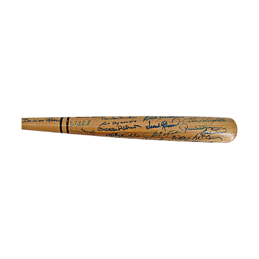 Koufax Aaron Berra Autographed Multi Signed HOFers Worth Bat 43 Autos JSA LOA