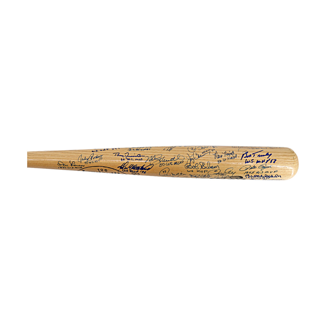 Rose Bench Jackson Autographed Signed Louisville Slugger Bat 40 Autos JSA LOA