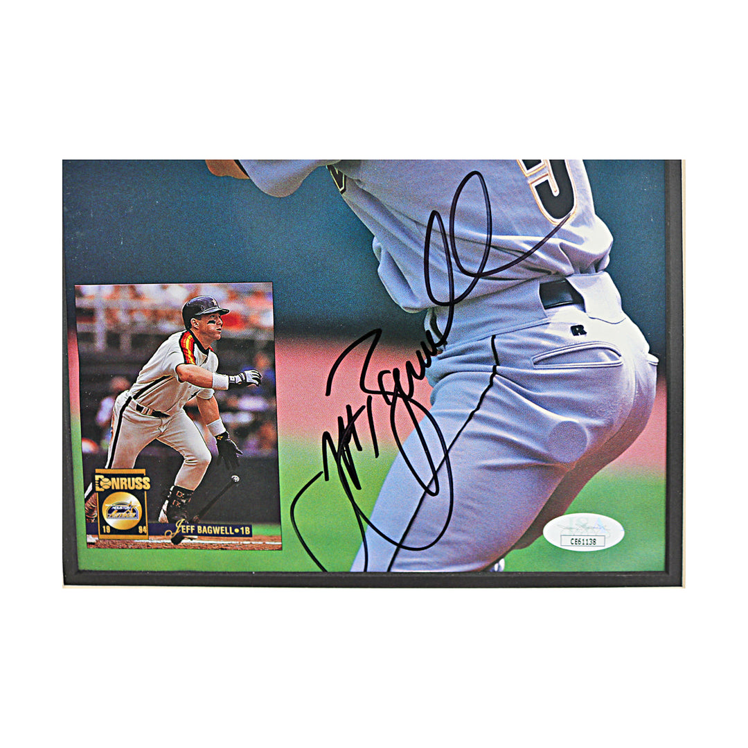Jeff Bagwell Houston Astros Autographed Signed Beckett Baseball Monthly Magazine Collage (JSA COA #CE61138) 