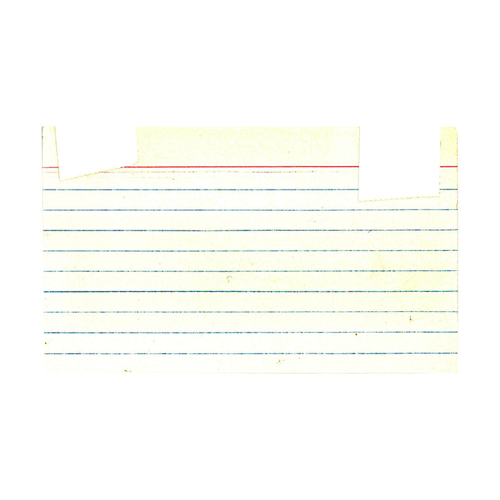 Buck Leonard Homestead Grays Autograph Signed Index Card (JSA COA #CE17289)