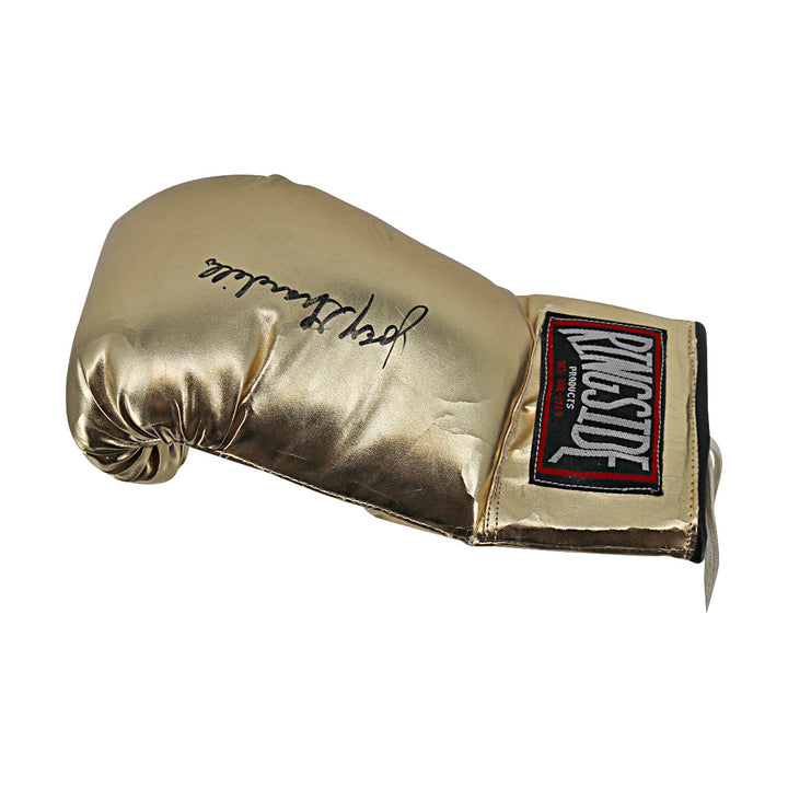 Joey Giardello Autographed Signed Ringside Gold Left Boxing Glove (JSA COA #CE17438)