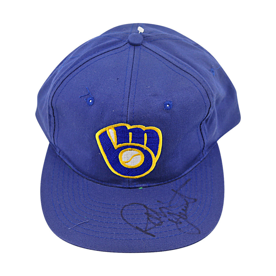 Robin Yount Milwaukee Brewers Autograph Signed Offical MLB Hat (JSA COA #CE17426)