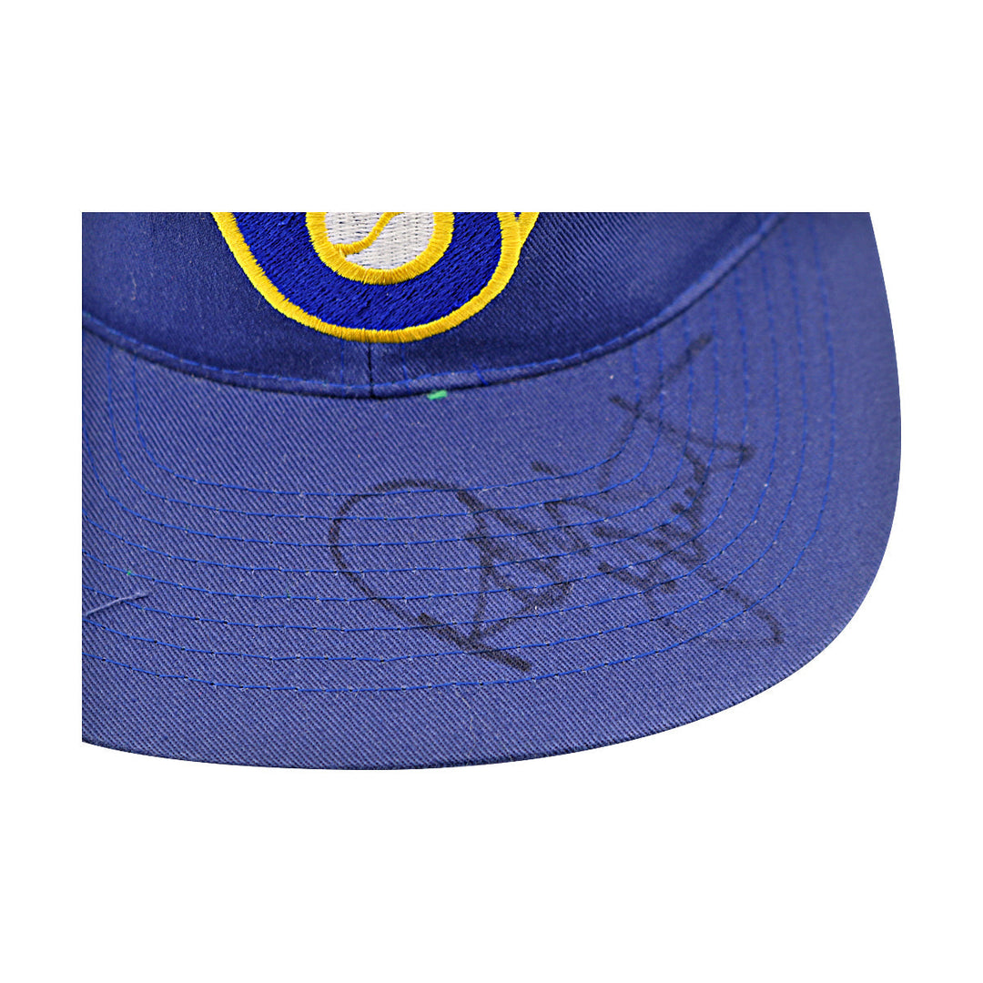 Robin Yount Milwaukee Brewers Autograph Signed Offical MLB Hat (JSA COA #CE17426)