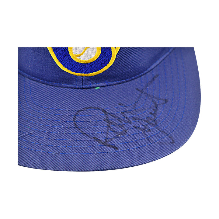 Robin Yount Milwaukee Brewers Autograph Signed Offical MLB Hat (JSA COA #CE17426)