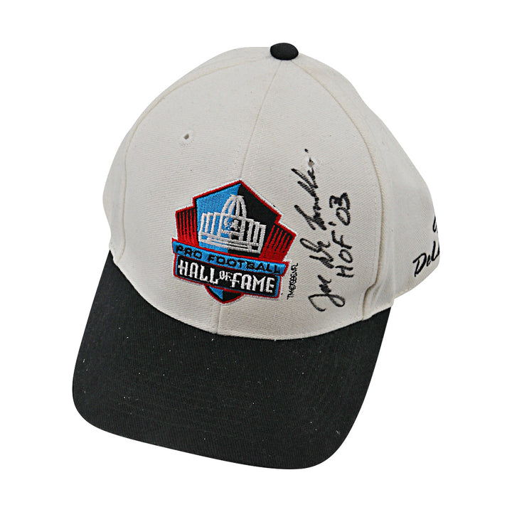 Joe DeLamielleure Buffalo Bills Autograph Signed Inscribed Hall of Fame Hat (JSA COA #CE17434)