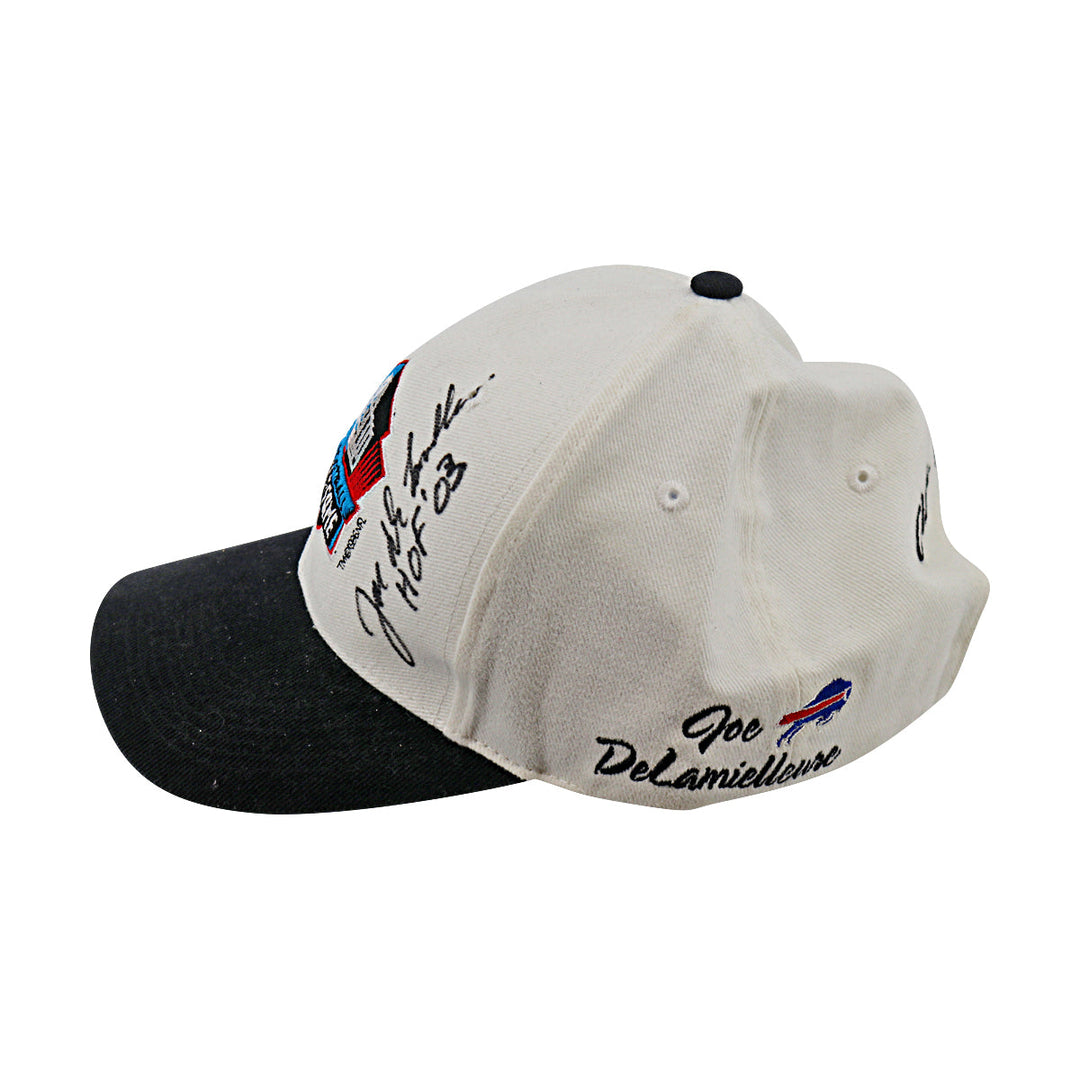 Joe DeLamielleure Buffalo Bills Autograph Signed Inscribed Hall of Fame Hat (JSA COA #CE17434)