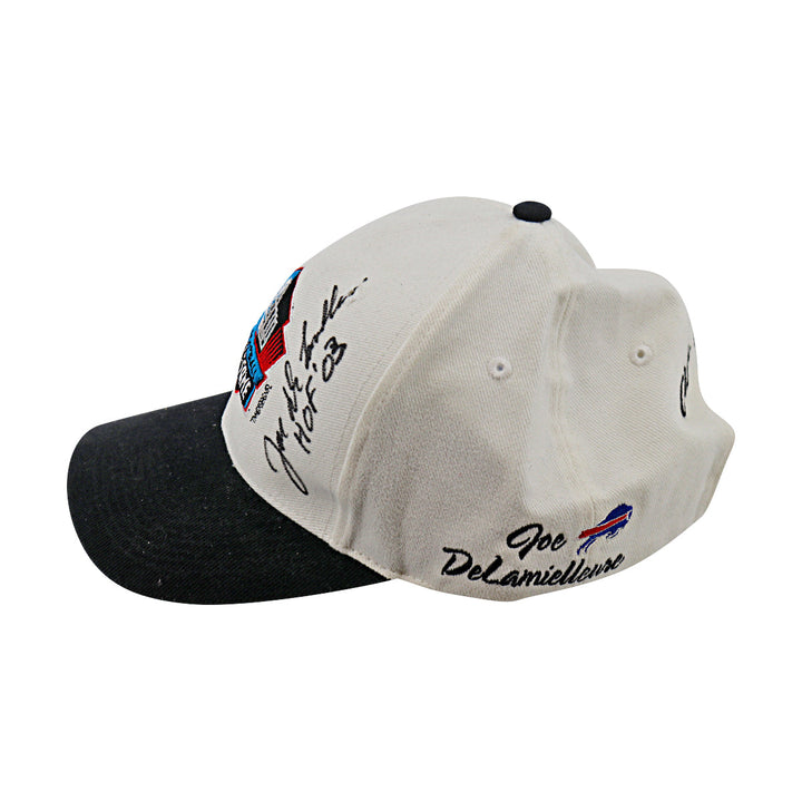 Joe DeLamielleure Buffalo Bills Autograph Signed Inscribed Hall of Fame Hat (JSA COA #CE17434)