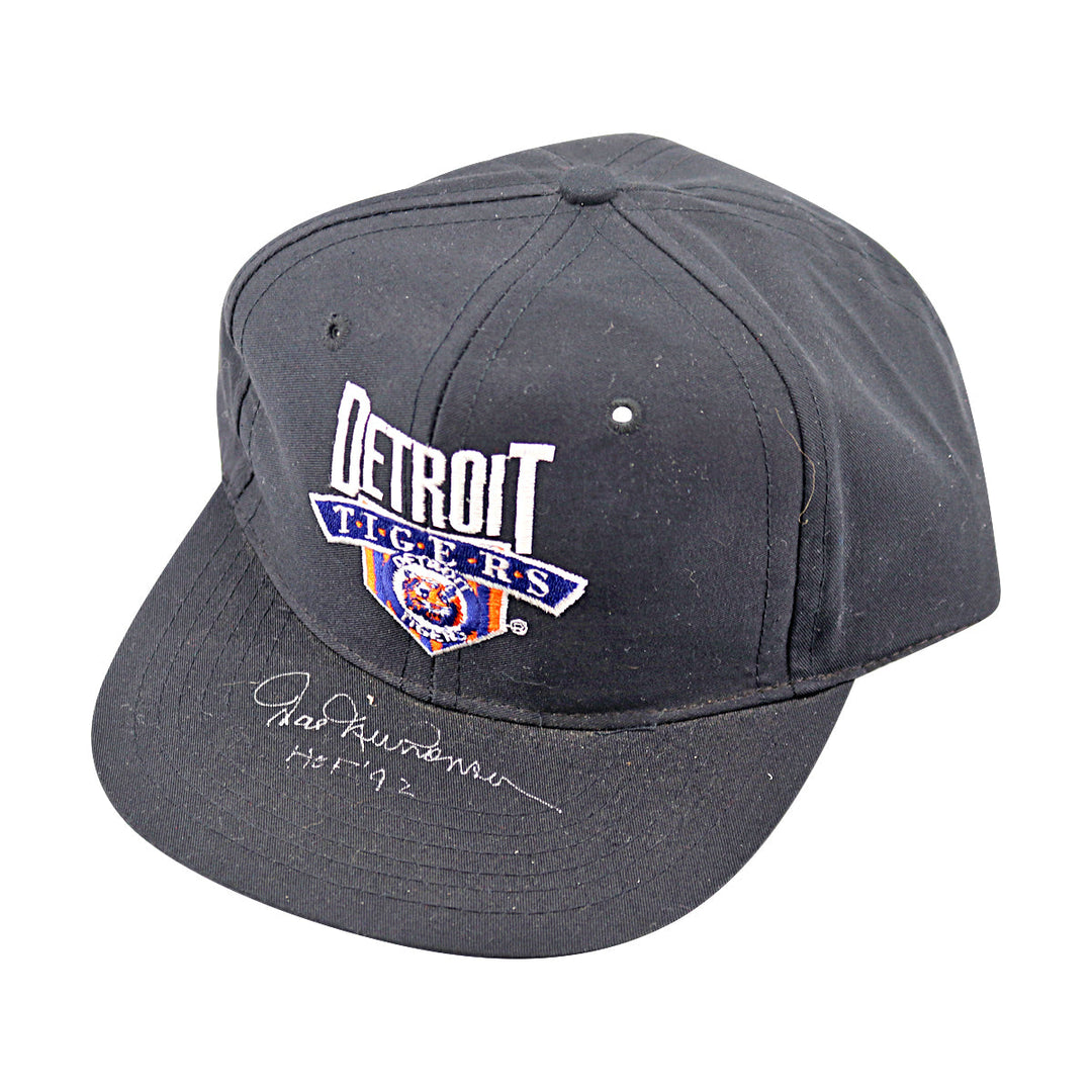 Hal Newhouser Detroit Tigers Autograph Signed Inscribed Signature Hat (JSA COA #CE17431) 