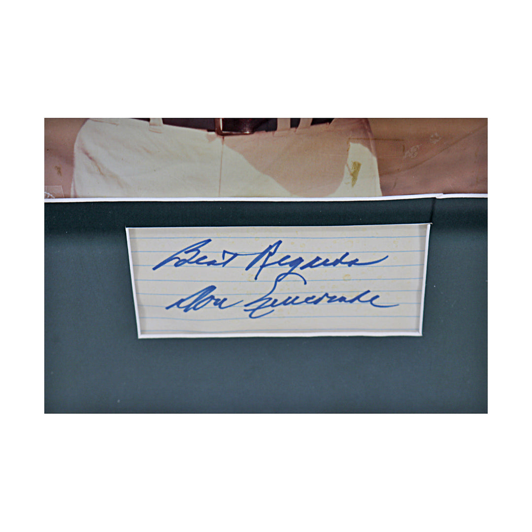 Don Newcomb Brooklyn Dodgers Autographed Signed Framed Cut Collage (JSA COA #CE61097)