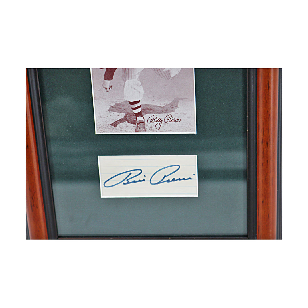 Billy Pierce Chicago White Sox Autographed Signed Framed Cut Collage (JSA COA #CE61101)