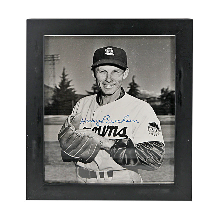 Harry Brecheen St. Louis Cardinals Autographed Signed 8x10 Framed Photo (JSA COA #CE61109)