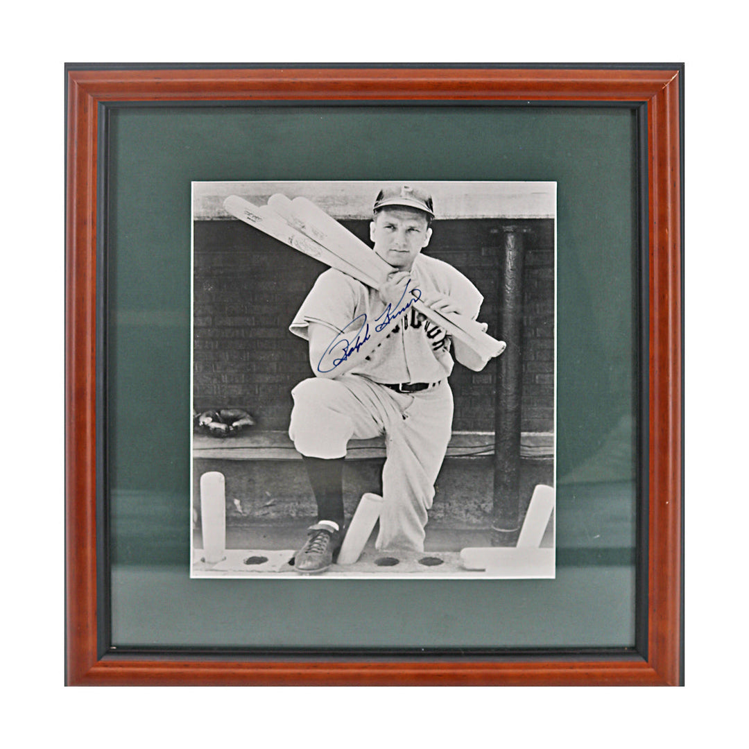 Ralph Kiner  Pittsburgh Pirates Autographed Signed Framed Cut Collage (JSA COA #CE61129)
