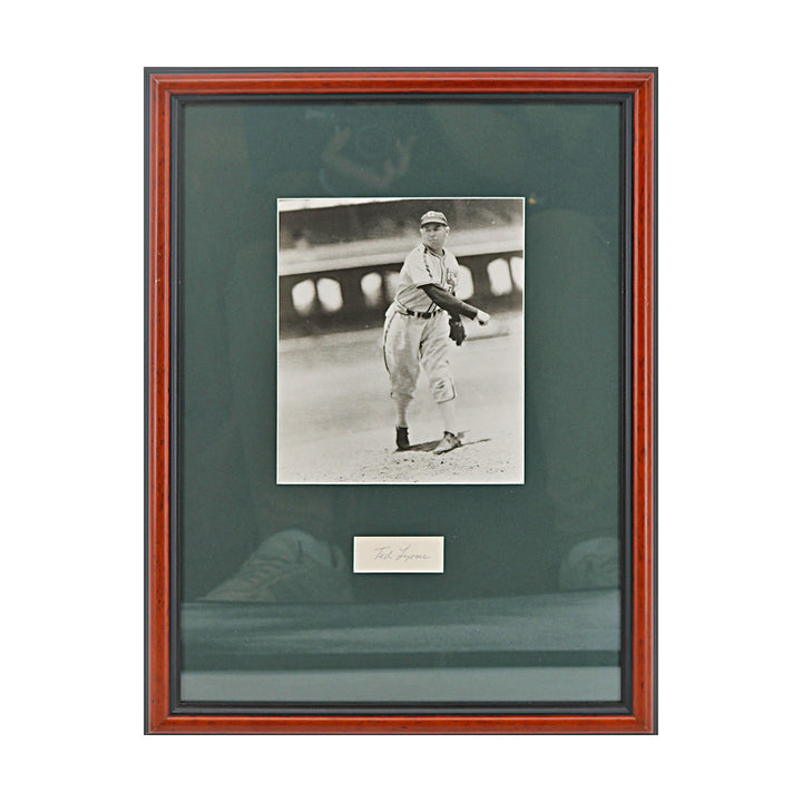 Ted Lyons Chicago White Sox Autographed Signed Framed Cut Collage (JSA COA #CE61125)