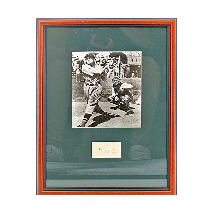 Joe Cronin Boston Red Sox Autographed Signed Framed Cut Collage (JSA COA #CE61120)