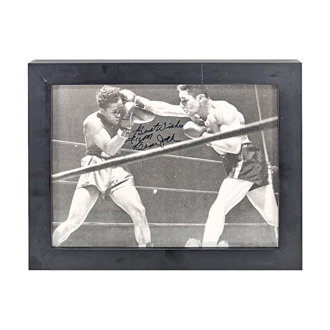 Beau Jack Boxing Autographed Signed 8x10 Framed Photo (JSA COA #CE61149)