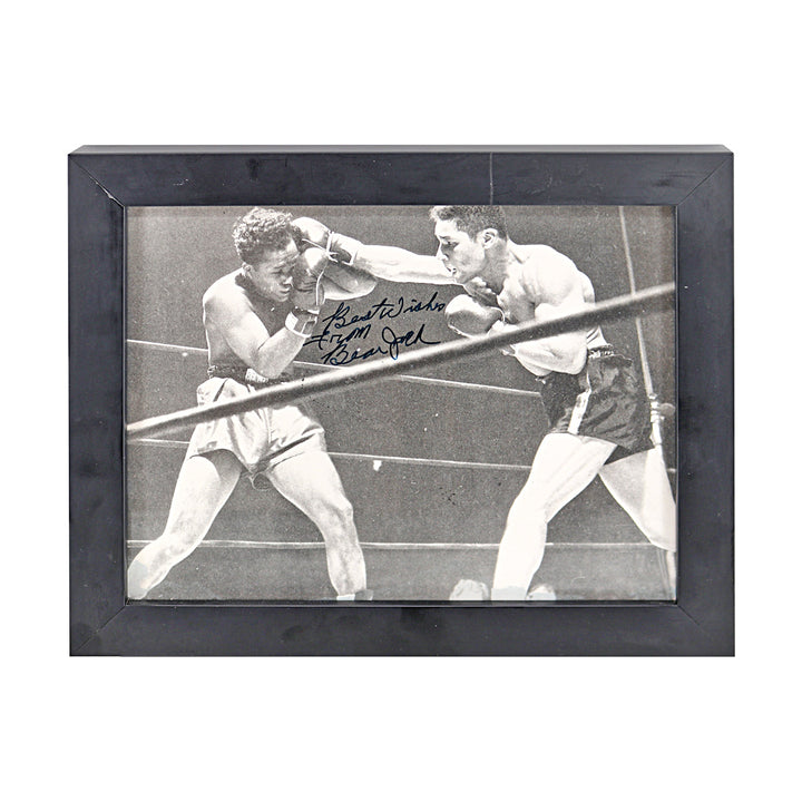 Beau Jack Boxing Autographed Signed 8x10 Framed Photo (JSA COA #CE61149)