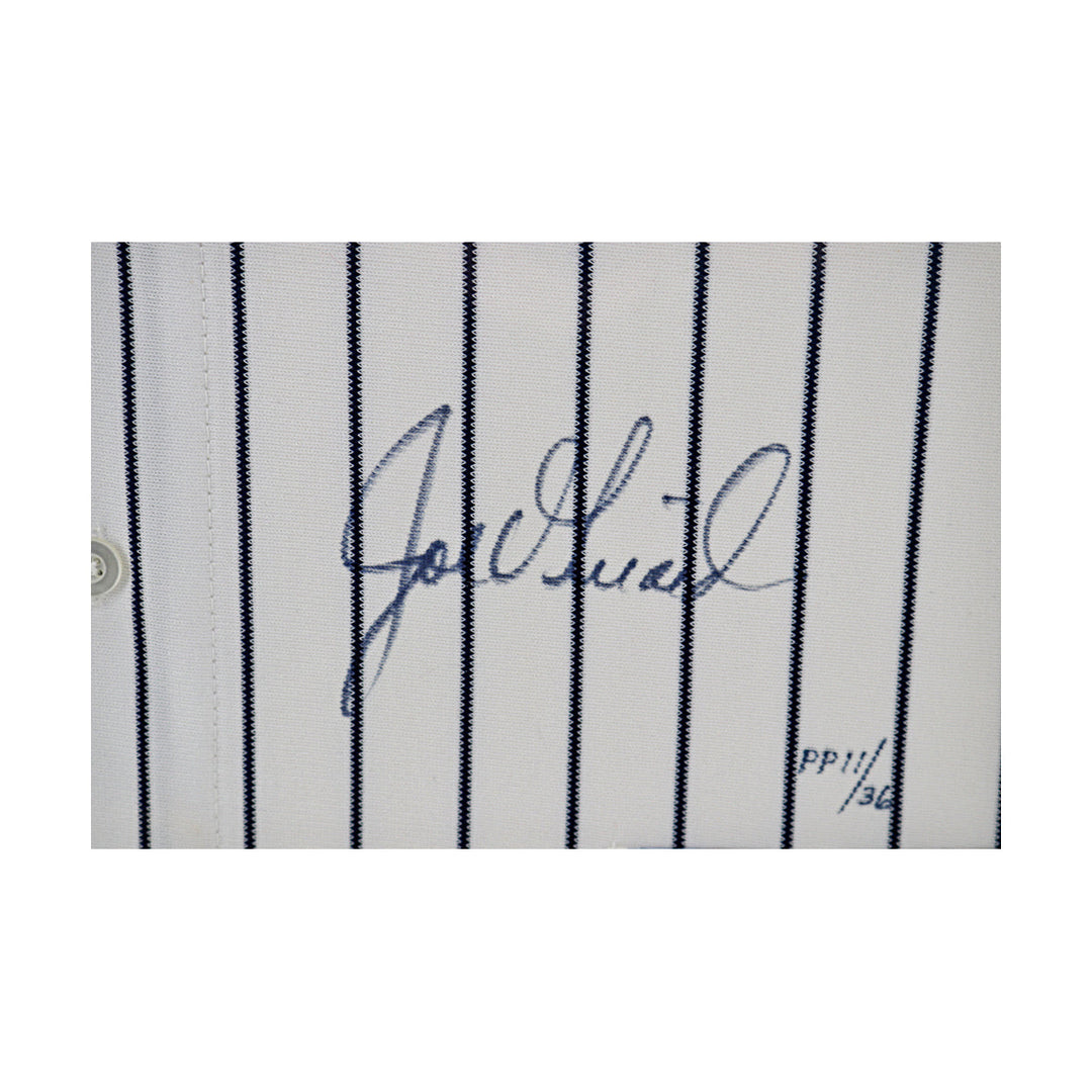 David Cone, Joe Girardi  New York Yankees Autographed Signed Framed Yankees Jersey /36 (JSA COA #CE61140)