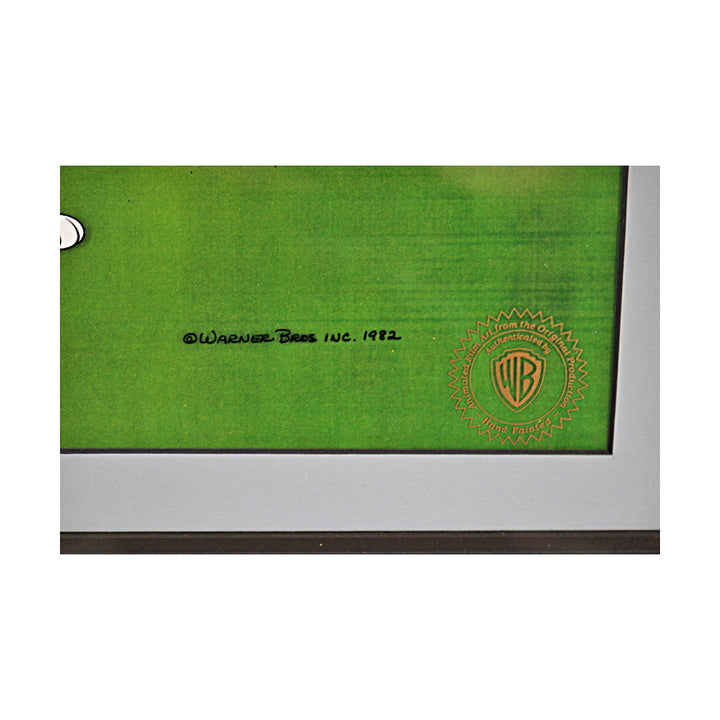 Bugs Bunny Mailbox Framed 1982 Warner Brothers Limited Edition Cel