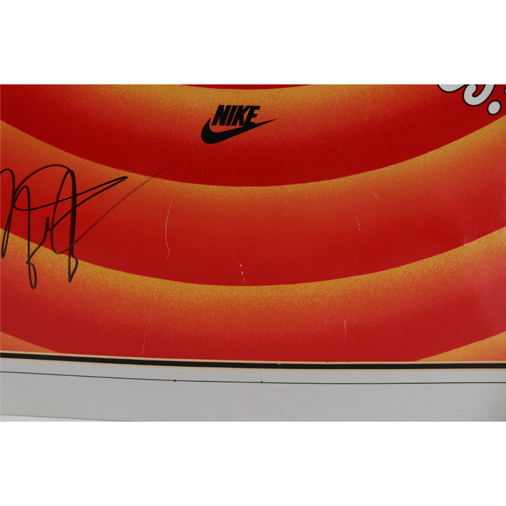 Michael Jordan Chicago Bulls Autographed Signed Space Jam Poster (JSA LOA)