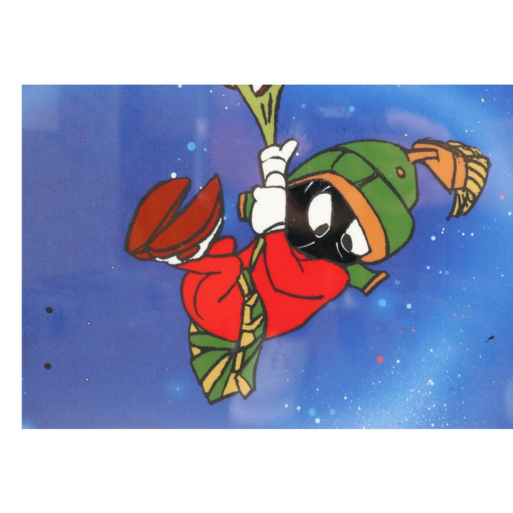 Chuck Jones Autographed Warner Bros 1998 HareDevil Hare Framed 14x33 Fine Art LE 107/500