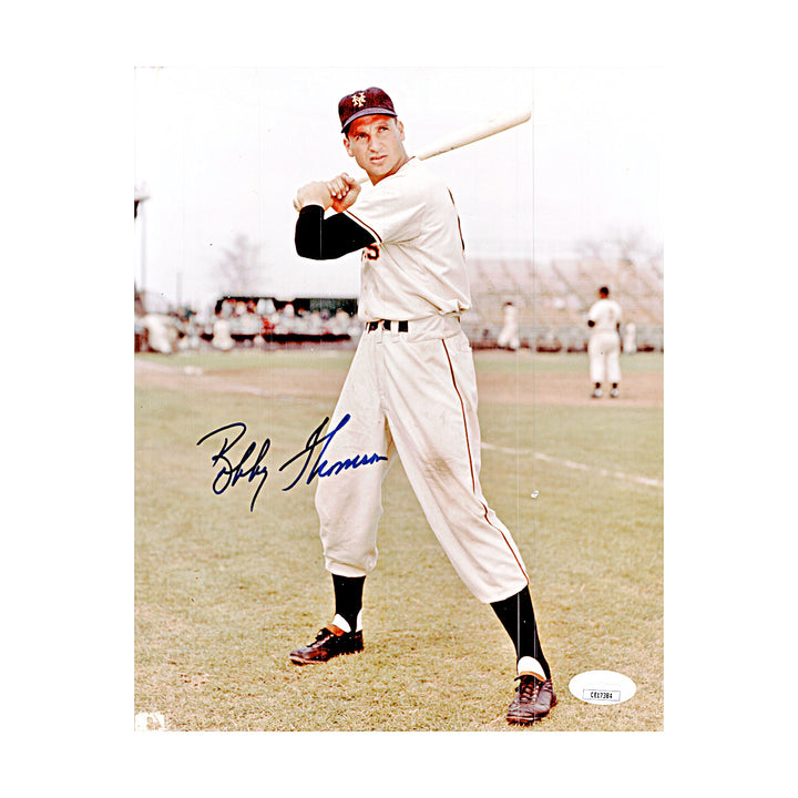 Bobby Thomson New York Mets Autographed Signed 8x10 Photo (JSA COA #CE17384)
