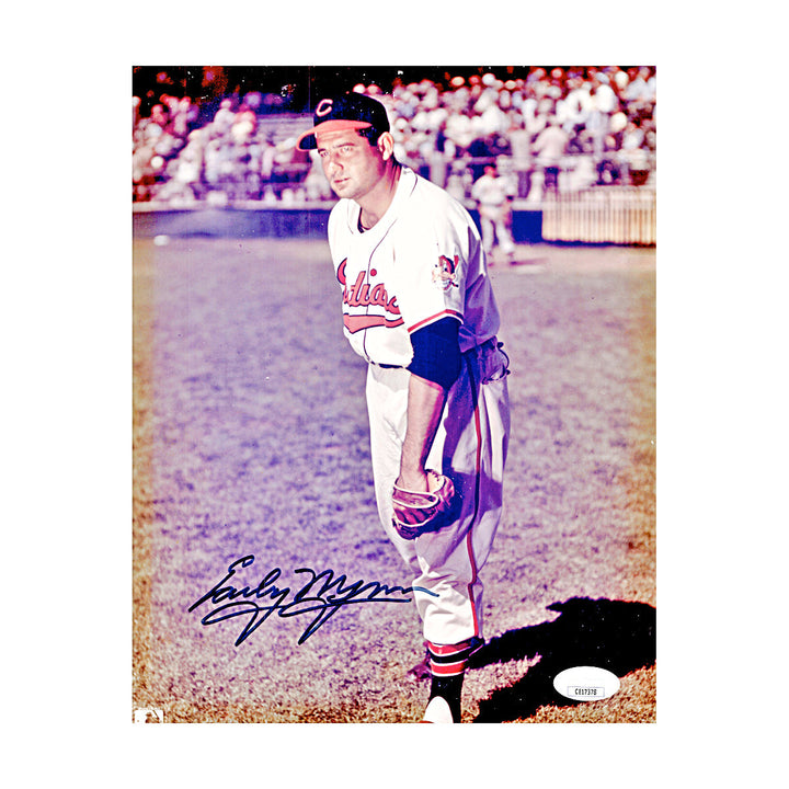 Early Wynn Cleveland Indians Autographed Signed 8x10 Photo (JSA COA #CE17378)