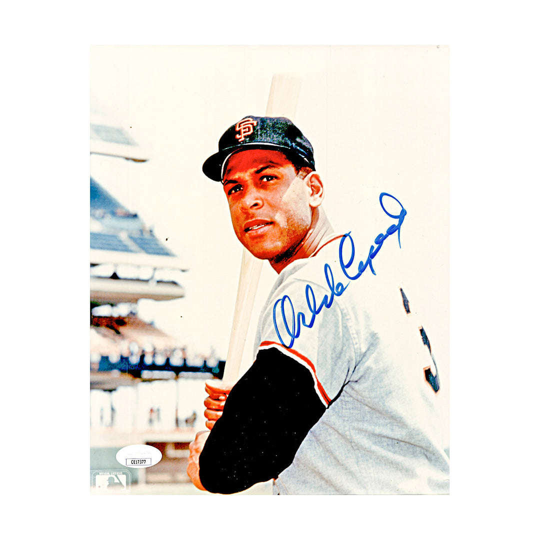 Orlando Cepeda San Francisco Giants Autographed Signed 8x10 Photo (JSA COA #CE17377)