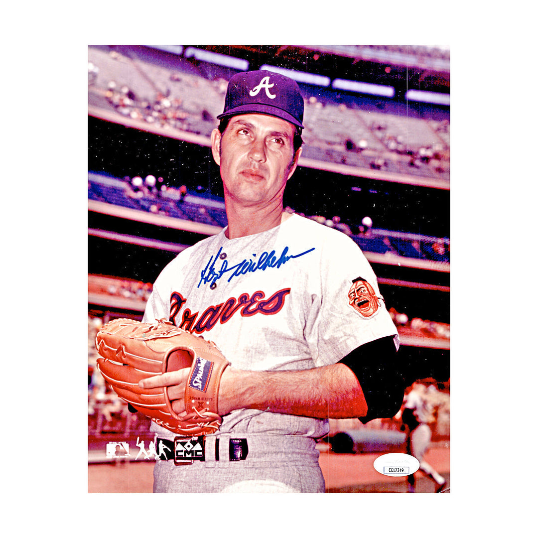 Hoyt Wilhelm Atlanta Braves Autographed Signed 8x10 Photo (JSA COA #CE17349)