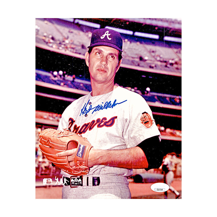 Hoyt Wilhelm Atlanta Braves Autographed Signed 8x10 Photo (JSA COA #CE17349)