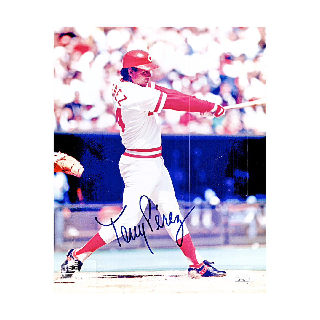 Tony Perez Cincinnati Reds Autographed Signed 8x10 Photo (JSA COA #CE17323)