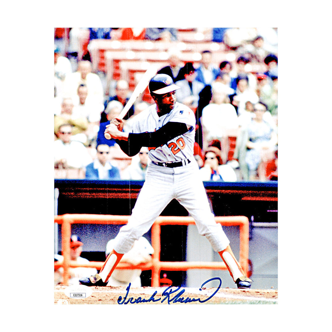 Frank Robinson Balitmore Orioles Autographed Signed 8x10 Photo (JSA COA #CE17316)