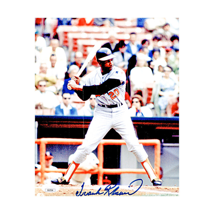 Frank Robinson Balitmore Orioles Autographed Signed 8x10 Photo (JSA COA #CE17316)