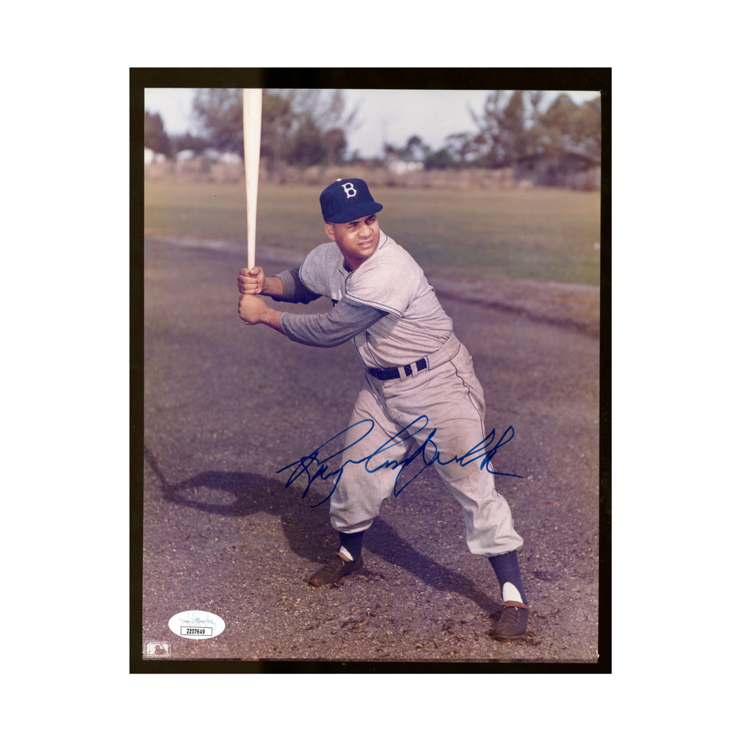 Roy Campanella Dodgers Autographed Signed 8x10 Photo (JSA LOA #ZZ07649)