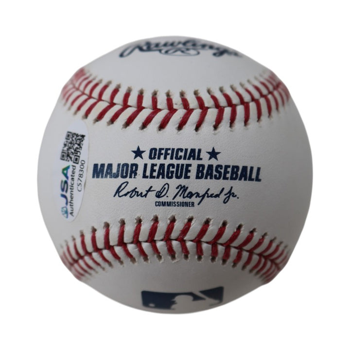 Gerrit Cole New York Yankees Autographed OMLB Baseball JSA COA #CS78300