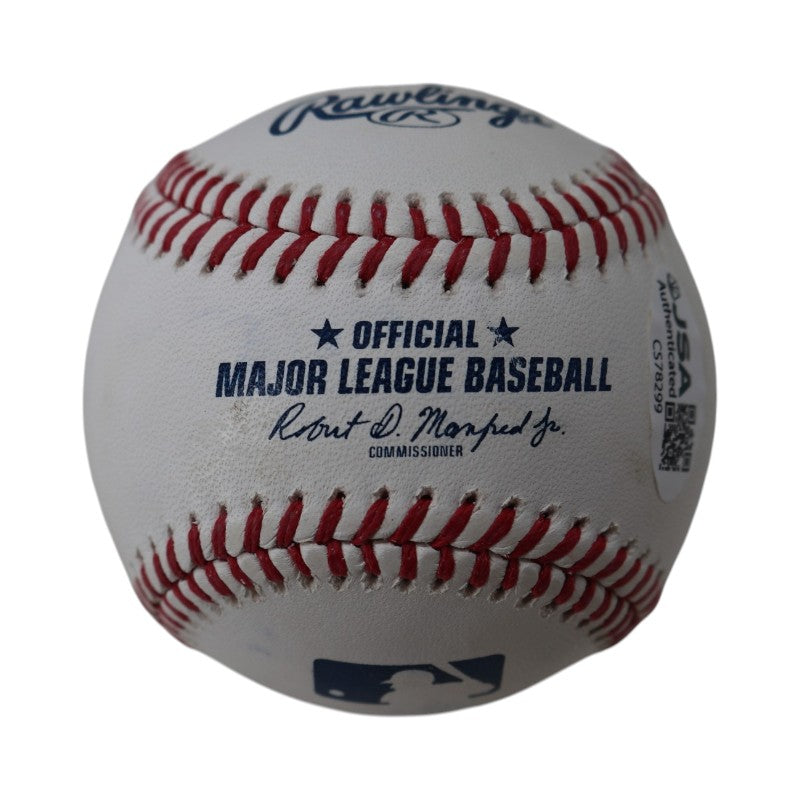 Gerrit Cole New York Yankees Autographed OMLB Baseball JSA COA #CS78299