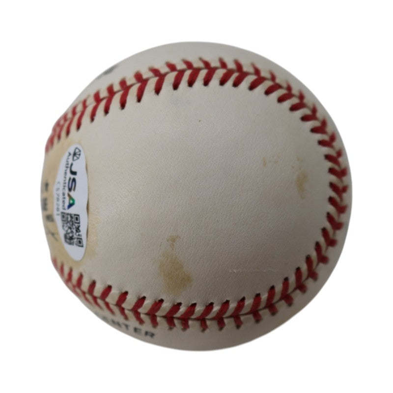 Meat Loaf Actor and Rock Artist Autographed ONL Baseball JSA COA