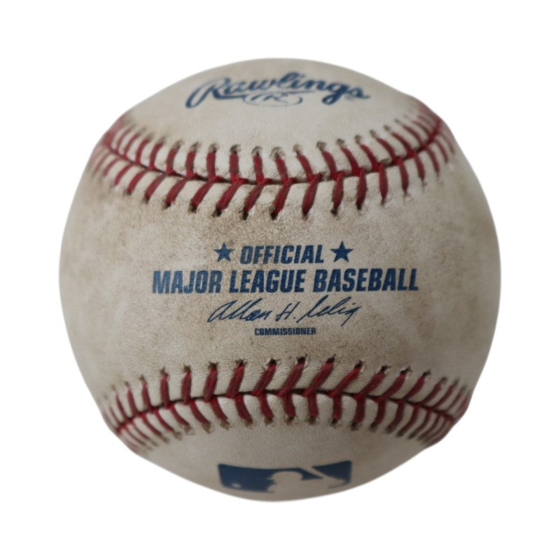 Mariano Rivera New York Yankees Autographed Inscribed Game Used OMLB Baseball MLB Auth
