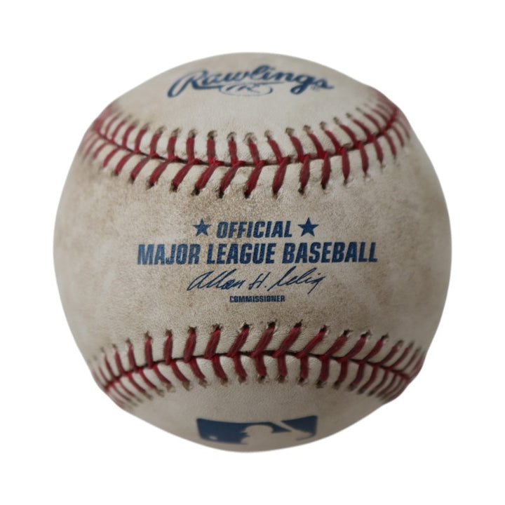 Mariano Rivera New York Yankees Autographed Inscribed Game Used OMLB Baseball MLB Auth