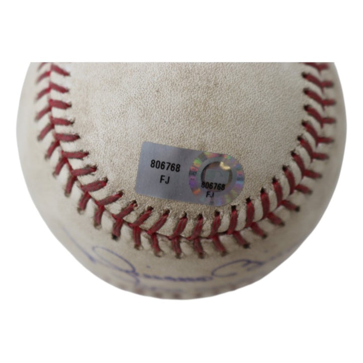 Mariano Rivera New York Yankees Autographed Inscribed Game Used OMLB Baseball MLB Auth
