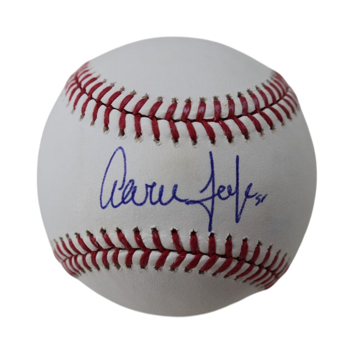 Aaron Judge New York Yankees Autographed OMLB Baseball MLB Auth