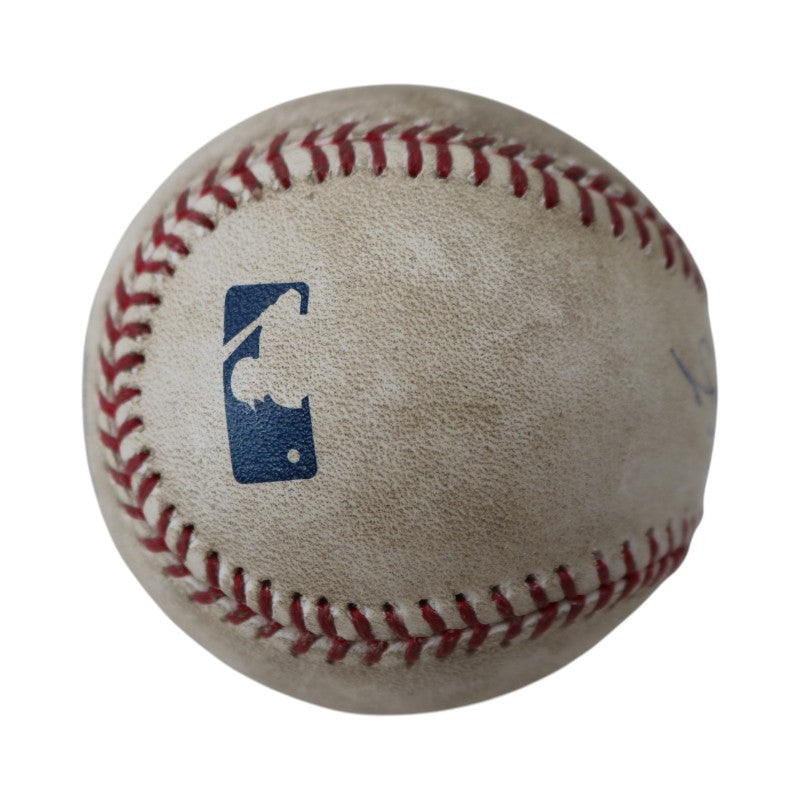 Mariano Rivera New York Yankees Autographed Inscribed Game Used OMLB Baseball MLB Auth FJ806764