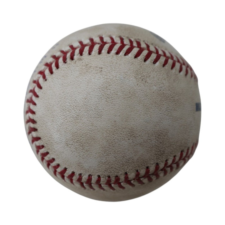 Mariano Rivera New York Yankees Autographed Inscribed Game Used OMLB Baseball MLB Auth FJ806764