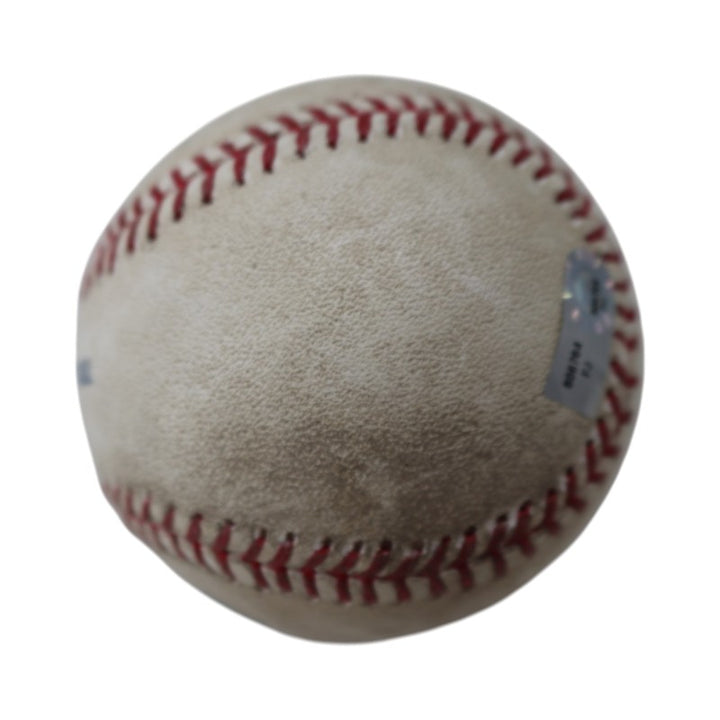 Mariano Rivera New York Yankees Autographed Inscribed Game Used OMLB Baseball MLB Auth FJ806764