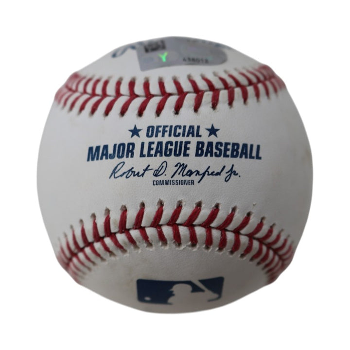 Max Fried New York Yankees Autographed OMLB Baseball MLB Auth