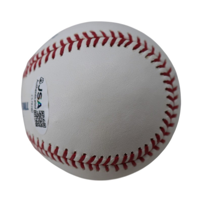 CC Sabathia Yankees Indians Brewers Autographed OMLB Baseball JSA COA